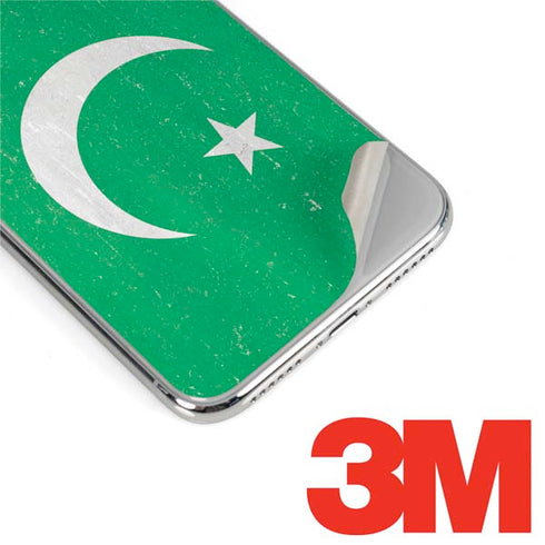 Pakistan Flag Distressed iPhone XS Skin
